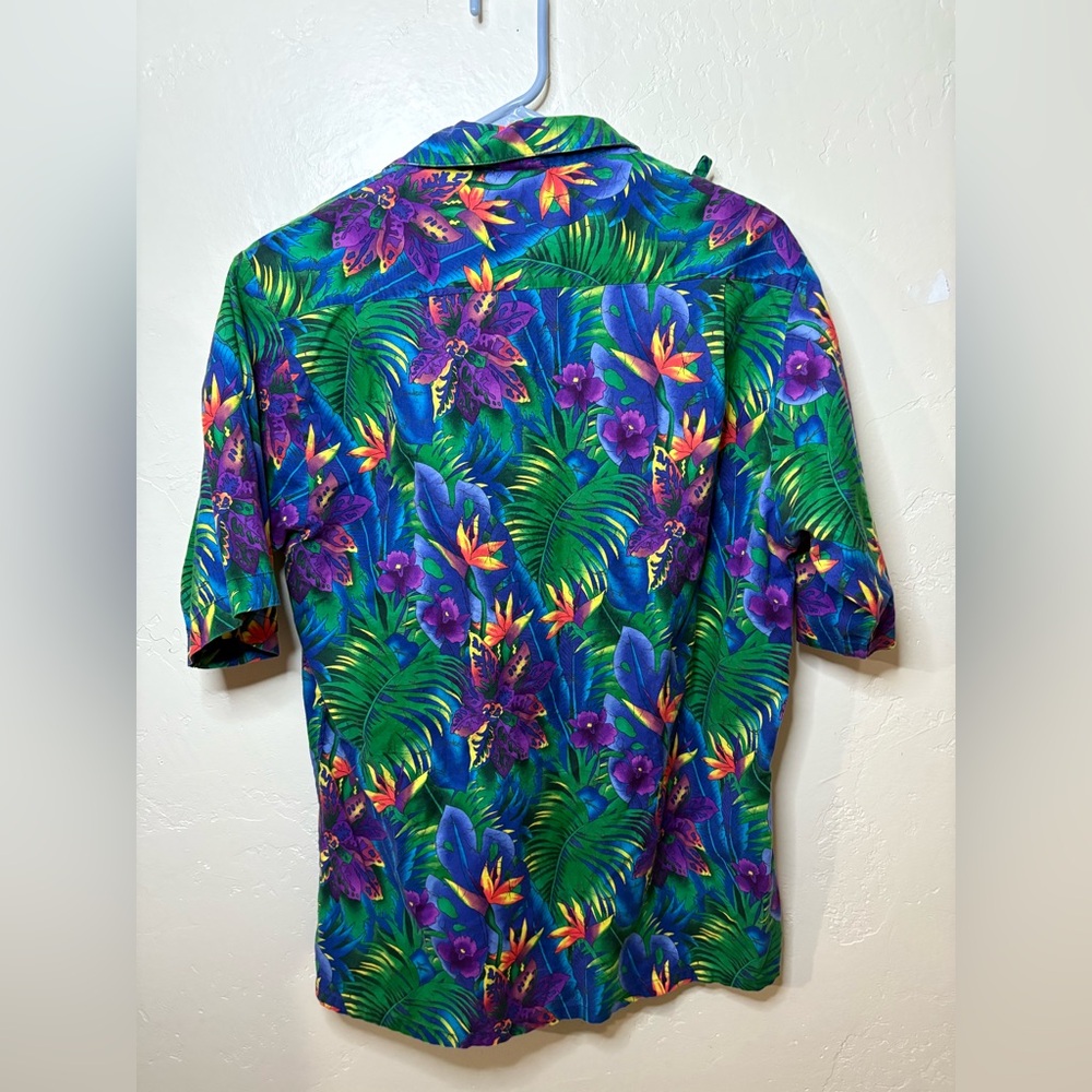 Cintas Hawaiian Shirt Size Medium - Picture 3 of 4